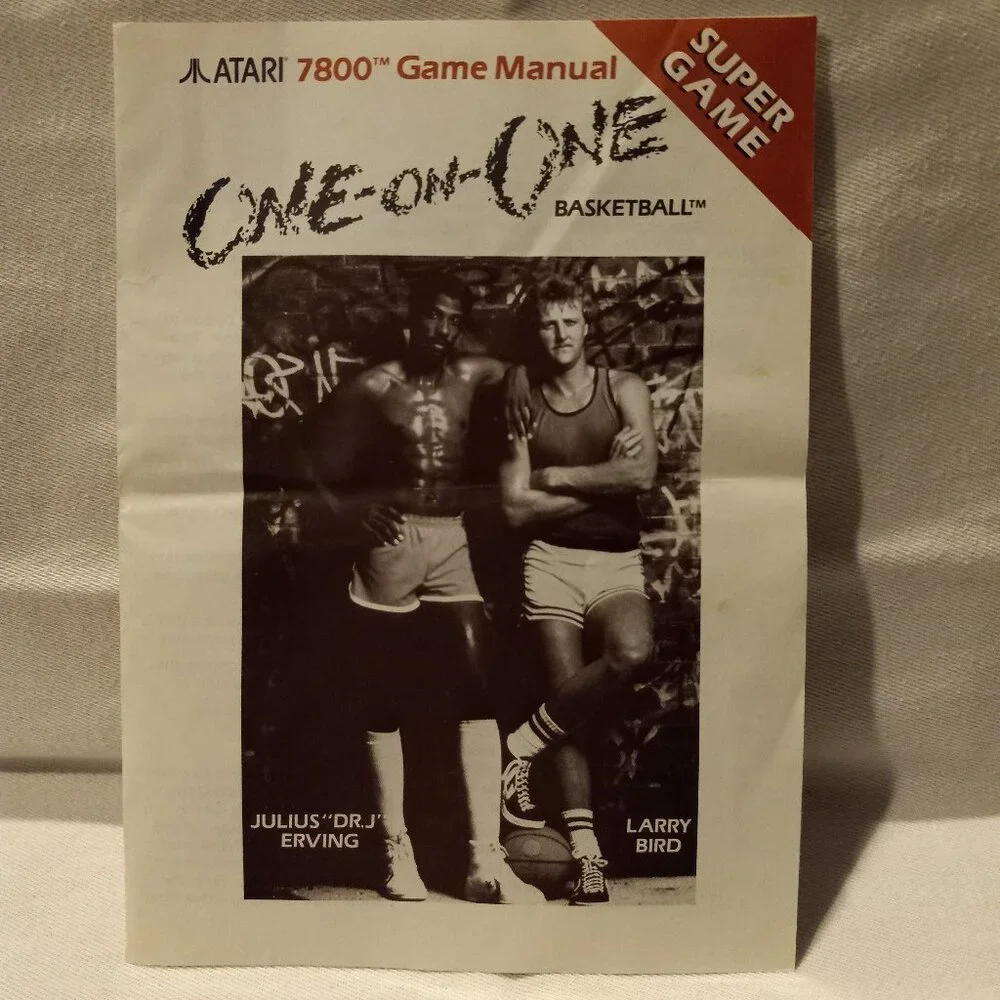 ONE-ON-ONE BASKETBALL CIB - ATARI 7800 UN-Tested - Picture 5 of 6